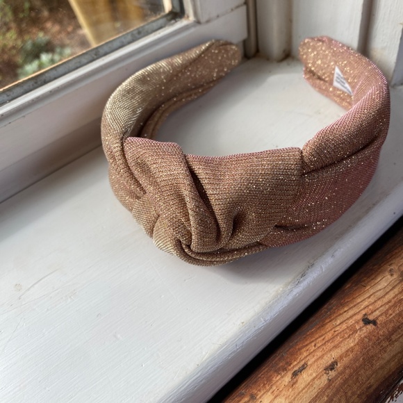Anthropologie Lisel Sparkle Knotted Headband - Picture 3 of 5